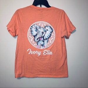 🌸 PINK IVORY ELLA ELEPHANT SHIRT 🌸